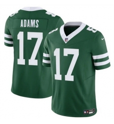 Men New York Jets 17 Davante Adams Green 2024 F U S E Throwback Limited Stitched Jersey Men New York Jets 17 Davante Adams Green 2024 F U S E Throwback Limited Stitched Jersey