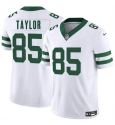 Men New York Jets 85 Mason Taylor White 2025 Draft F U S E Vapor Untouchable Limited Stitched Jersey Men New York Jets 85 Mason Taylor White 2025 Draft F U S E Vapor Untouchable Limited Stitched Jersey
