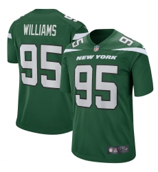 Men New York Jets #95 Quinnen Williams Green Vapor Untouchable Limited Stitched NFL Jersey Men New York Jets #95 Quinnen Williams Green Vapor Untouchable Limited Stitched NFL Jersey