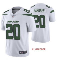 Men Nike New York Jets #1 Ahmad Gardner White Vapor Limited Jersey Men Nike New York Jets #1 Ahmad Gardner White Vapor Limited Jersey
