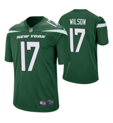 Men Nike New York Jets #17 Garrett Wilson Green Vapor Limited Jersey Men Nike New York Jets #17 Garrett Wilson Green Vapor Limited Jersey