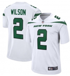 Men Nike New York Jets #2 Zach Wilson White Vapor Limited Jersey Men Nike New York Jets #2 Zach Wilson White Vapor Limited Jersey