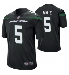 Men Nike New York Jets Mike White 5 Black Vapor Limited NFL Jersey Men Nike New York Jets Mike White 5 Black Vapor Limited NFL Jersey