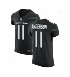 Mens New York Jets 11 Robby Anderson Black Alternate Vapor Untouchable Elite Player Football Jersey Mens New York Jets 11 Robby Anderson Black Alternate Vapor Untouchable Elite Player Football Jersey