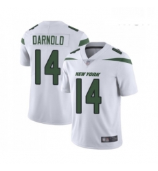 Mens New York Jets 14 Sam Darnold White Vapor Untouchable Limited Player Football Jersey Mens New York Jets 14 Sam Darnold White Vapor Untouchable Limited Player Football Jersey