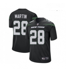 Mens New York Jets 28 Curtis Martin Game Black Alternate Football Jersey Mens New York Jets 28 Curtis Martin Game Black Alternate Football Jersey