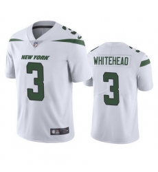 Men's New York Jets #3 Jordan Whitehead White Vapor Untouchable Limited Stitched Jersey Men's New York Jets #3 Jordan Whitehead White Vapor Untouchable Limited Stitched Jersey