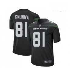 Mens New York Jets 81 Quincy Enunwa Game Black Alternate Football Jersey Mens New York Jets 81 Quincy Enunwa Game Black Alternate Football Jersey