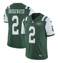 Nike Jets #2 Teddy Bridgewater Green Team Color Mens Stitched NFL Vapor Untouchable Limited Jersey Nike Jets #2 Teddy Bridgewater Green Team Color Mens Stitched NFL Vapor Untouchable Limited Jersey
