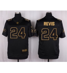 Nike Jets #24 Darrelle Revis Black Mens Stitched NFL Elite Pro Line Gold Collection Jersey Nike Jets #24 Darrelle Revis Black Mens Stitched NFL Elite Pro Line Gold Collection Jersey