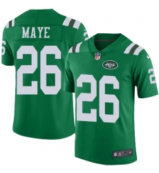 Nike Jets #26 Marcus Maye Green Mens Stitched NFL Limited Rush Jersey Nike Jets #26 Marcus Maye Green Mens Stitched NFL Limited Rush Jersey