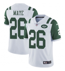Nike Jets #26 Marcus Maye White Mens Stitched NFL Vapor Untouchable Limited Jersey Nike Jets #26 Marcus Maye White Mens Stitched NFL Vapor Untouchable Limited Jersey