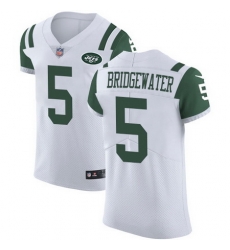 Nike Jets #5 Teddy Bridgewater White Mens Stitched NFL Vapor Untouchable Elite Jersey Nike Jets #5 Teddy Bridgewater White Mens Stitched NFL Vapor Untouchable Elite Jersey