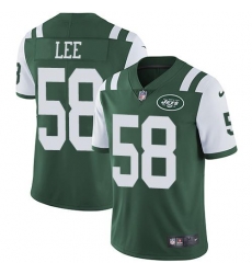Nike Jets #58 Darron Lee Green Team Color Mens Stitched NFL Vapor Untouchable Limited Jersey Nike Jets #58 Darron Lee Green Team Color Mens Stitched NFL Vapor Untouchable Limited Jersey