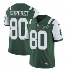 Nike Jets #80 Wayne Chrebet Green Team Color Mens Stitched NFL Vapor Untouchable Limited Jersey Nike Jets #80 Wayne Chrebet Green Team Color Mens Stitched NFL Vapor Untouchable Limited Jersey