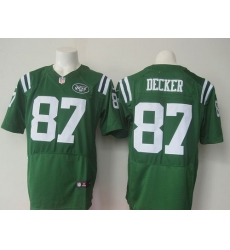 Nike Jets 87 Eric Decker Green Mens Stitched NFL Elite Rush Jersey Nike Jets 87 Eric Decker Green Mens Stitched NFL Elite Rush Jersey