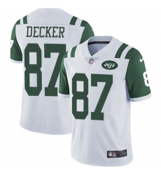 Nike Jets #87 Eric Decker White Mens Stitched NFL Vapor Untouchable Limited Jersey Nike Jets #87 Eric Decker White Mens Stitched NFL Vapor Untouchable Limited Jersey