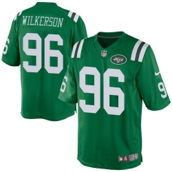 Nike Jets 96 Muhammad Wilkerson Green Mens Stitched NFL Elite Rush Jersey