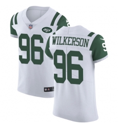 Nike Jets #96 Muhammad Wilkerson White Mens Stitched NFL Vapor Untouchable Elite Jersey Nike Jets #96 Muhammad Wilkerson White Mens Stitched NFL Vapor Untouchable Elite Jersey