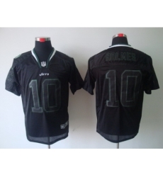 Nike New York Jets 10 Santonio Holmes Black Elite Lights Out NFL Jersey Nike New York Jets 10 Santonio Holmes Black Elite Lights Out NFL Jersey