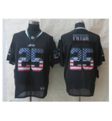 Nike New York Jets 25 Calvin Pryor Black Elite USA Flag Fashion NFL Jersey Nike New York Jets 25 Calvin Pryor Black Elite USA Flag Fashion NFL Jersey
