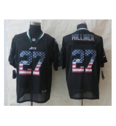Nike New York Jets 27 Dee Milliner Black Elite USA Flag Fashion NFL Jersey Nike New York Jets 27 Dee Milliner Black Elite USA Flag Fashion NFL Jersey