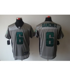 Nike New York Jets 6 Mark Sanchez Grey Elite Shadow NFL Jersey Nike New York Jets 6 Mark Sanchez Grey Elite Shadow NFL Jersey