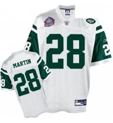 Reebok New York Jets 28 Curtis Martin White Hall of Fame 2012 Premier EQT Throwback NFL Jersey Reebok New York Jets 28 Curtis Martin White Hall of Fame 2012 Premier EQT Throwback NFL Jersey