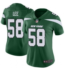 Jets 58 Darron Lee Green Team Color Womens Stitched Football Vapor Untouchable Limited Jersey Jets 58 Darron Lee Green Team Color Womens Stitched Football Vapor Untouchable Limited Jersey