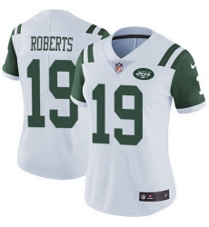 Nike Jets 19 Andre Roberts White Womens Stitched NFL Vapor Untouchable Limited Jersey Nike Jets 19 Andre Roberts White Womens Stitched NFL Vapor Untouchable Limited Jersey