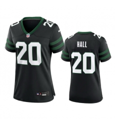 Women New York Jets 20 Breece Hall Black 2024 Stitched Football Jersey Women New York Jets 20 Breece Hall Black 2024 Stitched Football Jersey