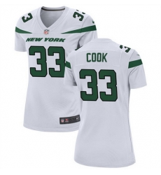 Women New York Jets 33 Dalvin Cook White Stitched Football Jersey Run Small Women New York Jets 33 Dalvin Cook White Stitched Football Jersey Run Small
