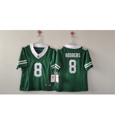 Women New York Jets 8 Aaron Rodgers Green 2024 F U S E Vapor Stitched Football Jersey Women New York Jets 8 Aaron Rodgers Green 2024 F U S E Vapor Stitched Football Jersey