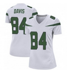 Women New York Jets Corey Davis #84 White Vapor Limited Stitched Football Jersey Women New York Jets Corey Davis #84 White Vapor Limited Stitched Football Jersey