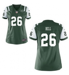 Women Nike Jets 26 Le'Veon Bell Green Game Stitched NFL Jersey Women Nike Jets 26 Le'Veon Bell Green Game Stitched NFL Jersey