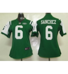 Women Nike New York Jets 6# Sanchez Jerseys Women Nike New York Jets 6# Sanchez Jerseys