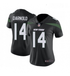 Womens New York Jets 14 Sam Darnold Black Alternate Vapor Untouchable Limited Player Football Jersey Womens New York Jets 14 Sam Darnold Black Alternate Vapor Untouchable Limited Player Football Jersey