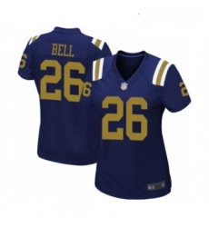 Womens New York Jets 26 Le Veon Bell Limited Navy Blue Alternate Football Jersey Womens New York Jets 26 Le Veon Bell Limited Navy Blue Alternate Football Jersey