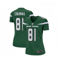 Womens New York Jets 81 Quincy Enunwa Game Green Team Color Football Jersey Womens New York Jets 81 Quincy Enunwa Game Green Team Color Football Jersey