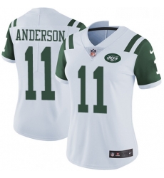 Womens Nike New York Jets 11 Robby Anderson White Vapor Untouchable Limited Player NFL Jersey Womens Nike New York Jets 11 Robby Anderson White Vapor Untouchable Limited Player NFL Jersey