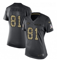 Womens Nike New York Jets 81 Quincy Enunwa Limited Black 2016 Salute to Service NFL Jersey Womens Nike New York Jets 81 Quincy Enunwa Limited Black 2016 Salute to Service NFL Jersey
