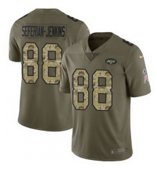 Nike Jets 88 Austin Seferian Jenkins Olive Camo Youth Salute To Service Limited Jersey Nike Jets 88 Austin Seferian Jenkins Olive Camo Youth Salute To Service Limited Jersey
