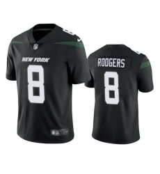 Youth New York Jets 8 Aaron Rodgers Black Vapor Untouchable Limited Stitched Jersey Youth New York Jets 8 Aaron Rodgers Black Vapor Untouchable Limited Stitched Jersey