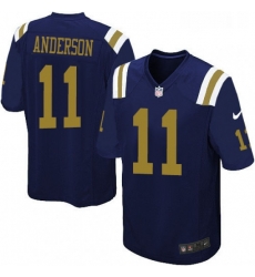 Youth Nike New York Jets 11 Robby Anderson Elite Navy Blue Alternate NFL Jersey Youth Nike New York Jets 11 Robby Anderson Elite Navy Blue Alternate NFL Jersey