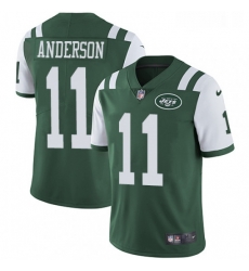 Youth Nike New York Jets 11 Robby Anderson Green Team Color Vapor Untouchable Limited Player NFL Jersey Youth Nike New York Jets 11 Robby Anderson Green Team Color Vapor Untouchable Limited Player NFL Jersey