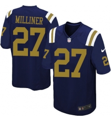 Youth Nike New York Jets #27 Dee Milliner Limited Navy Blue Alternate NFL Jersey Youth Nike New York Jets #27 Dee Milliner Limited Navy Blue Alternate NFL Jersey