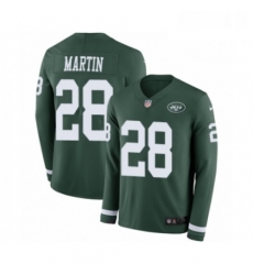 Youth Nike New York Jets 28 Curtis Martin Limited Green Therma Long Sleeve NFL Jersey Youth Nike New York Jets 28 Curtis Martin Limited Green Therma Long Sleeve NFL Jersey