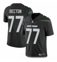 Youth Nike New York Jets 77 Mekhi Becton Black Stitched NFL Vapor Untouchable Limited Jersey Youth Nike New York Jets 77 Mekhi Becton Black Stitched NFL Vapor Untouchable Limited Jersey