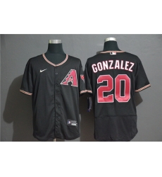 Diamondbacks 20 Luis Gonzalez Black Nike 2020 Flexbase Jersey Diamondbacks 20 Luis Gonzalez Black Nike 2020 Flexbase Jersey