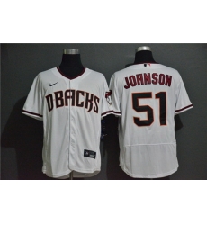 Diamondbacks 51 Randy Johnson White Nike 2020 Flexbase Jersey Diamondbacks 51 Randy Johnson White Nike 2020 Flexbase Jersey